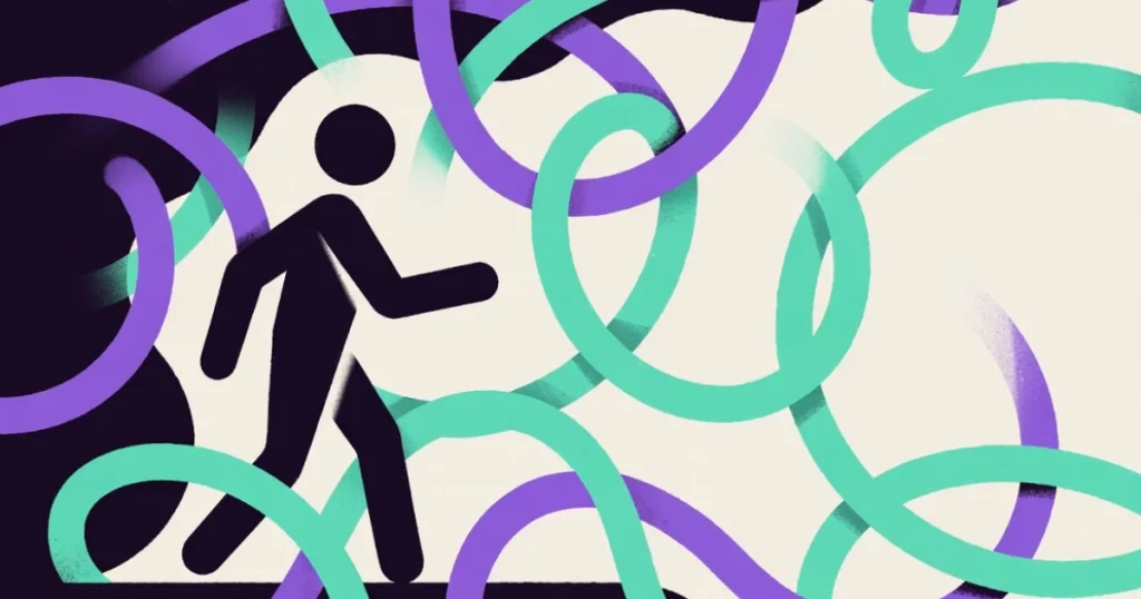 How to Stop Overthinking After a Breakup Overthinking after breakup — rumination and emotional recovery illustration